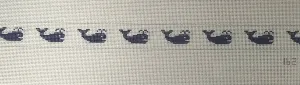 * Meredith Collection 162 Small Navy Whales Belt