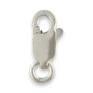 🔗 Parrot Clasp with Open Jump Ring in Sterling Silver