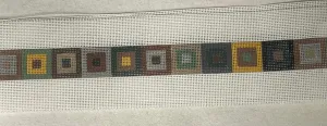 * SALE / Elizabeth Turner 347A Muted Squares Belt