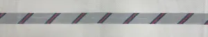 * The Meredith Collection 121ee Diagonal Stripe Grey/ Navy/ Red 13m