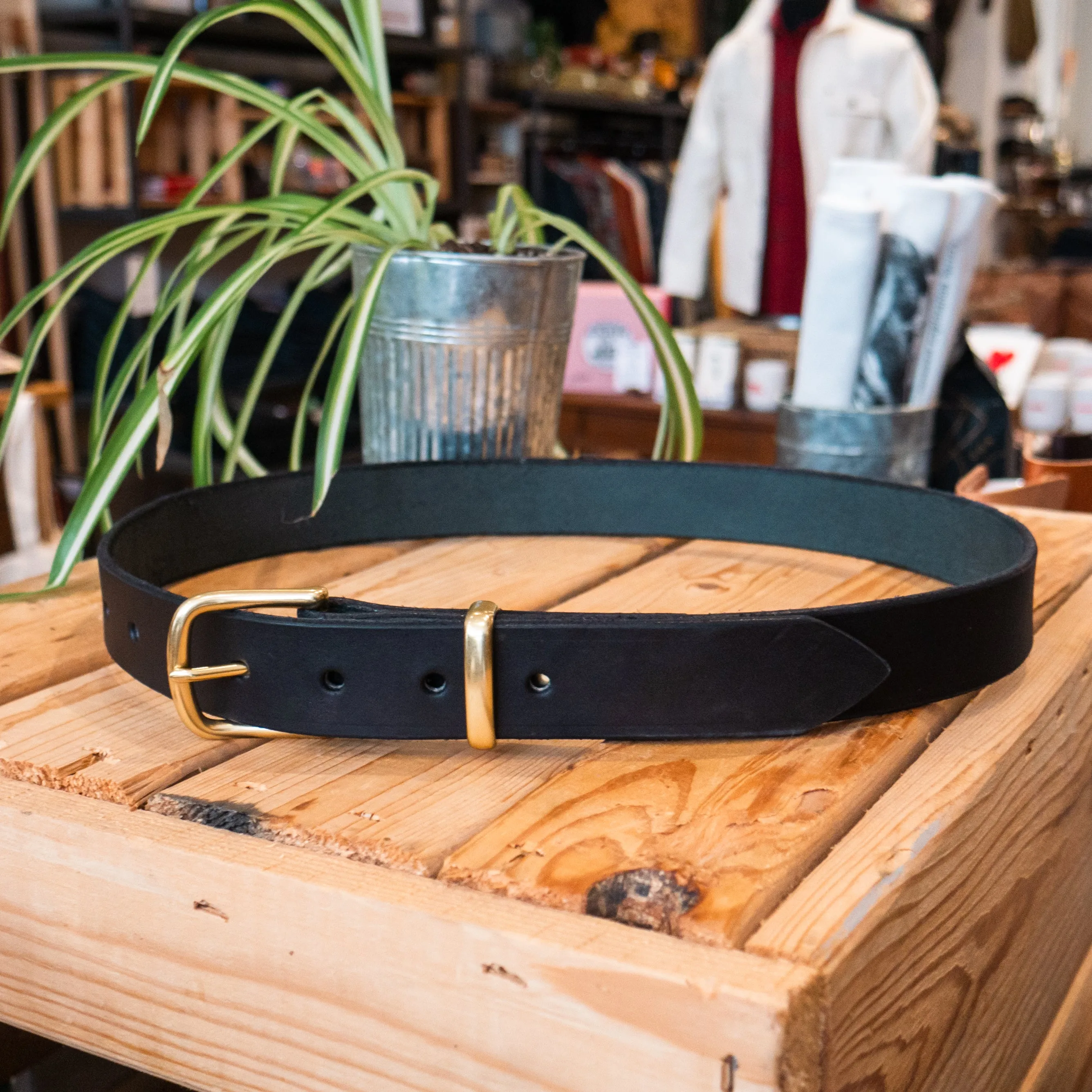 1 1/4" Camp Belt | Brass