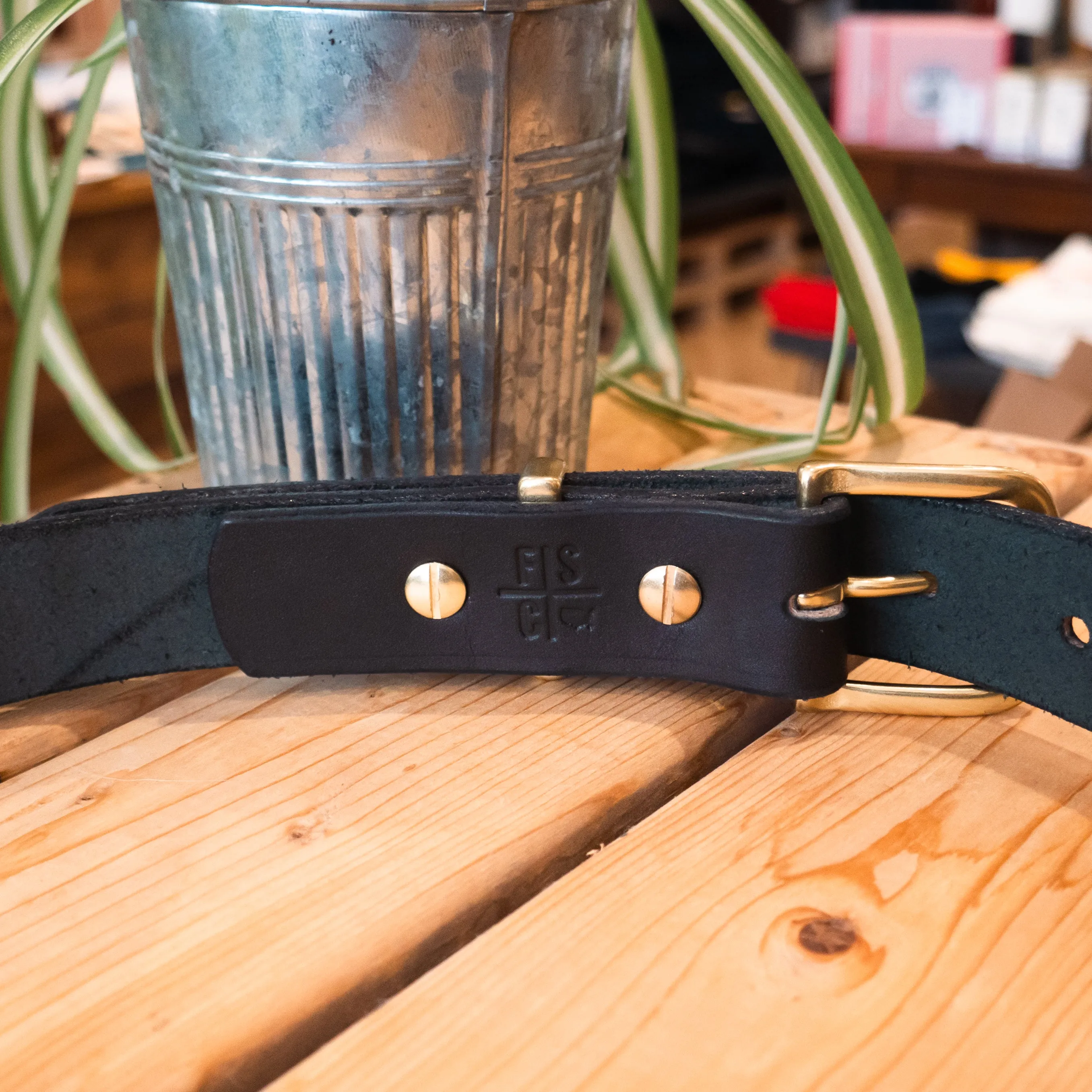 1 1/4" Camp Belt | Brass
