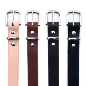 1 1/4" Camp Belt | Nickel Plate
