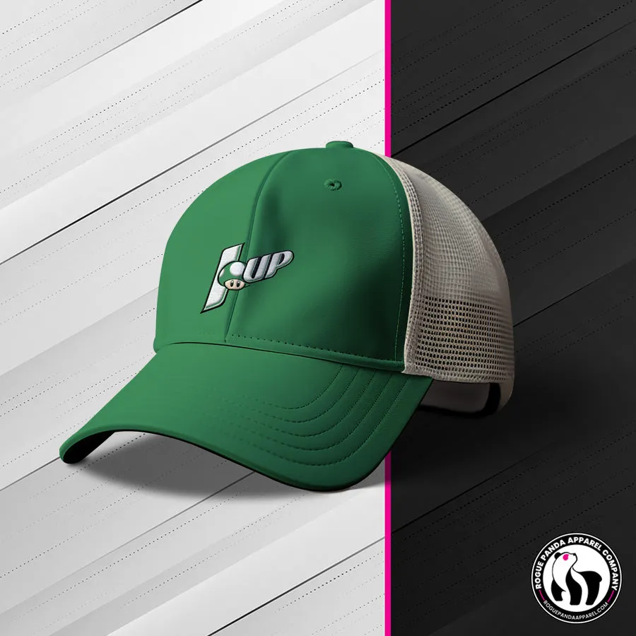 1-Up Snapback Mesh Trucker