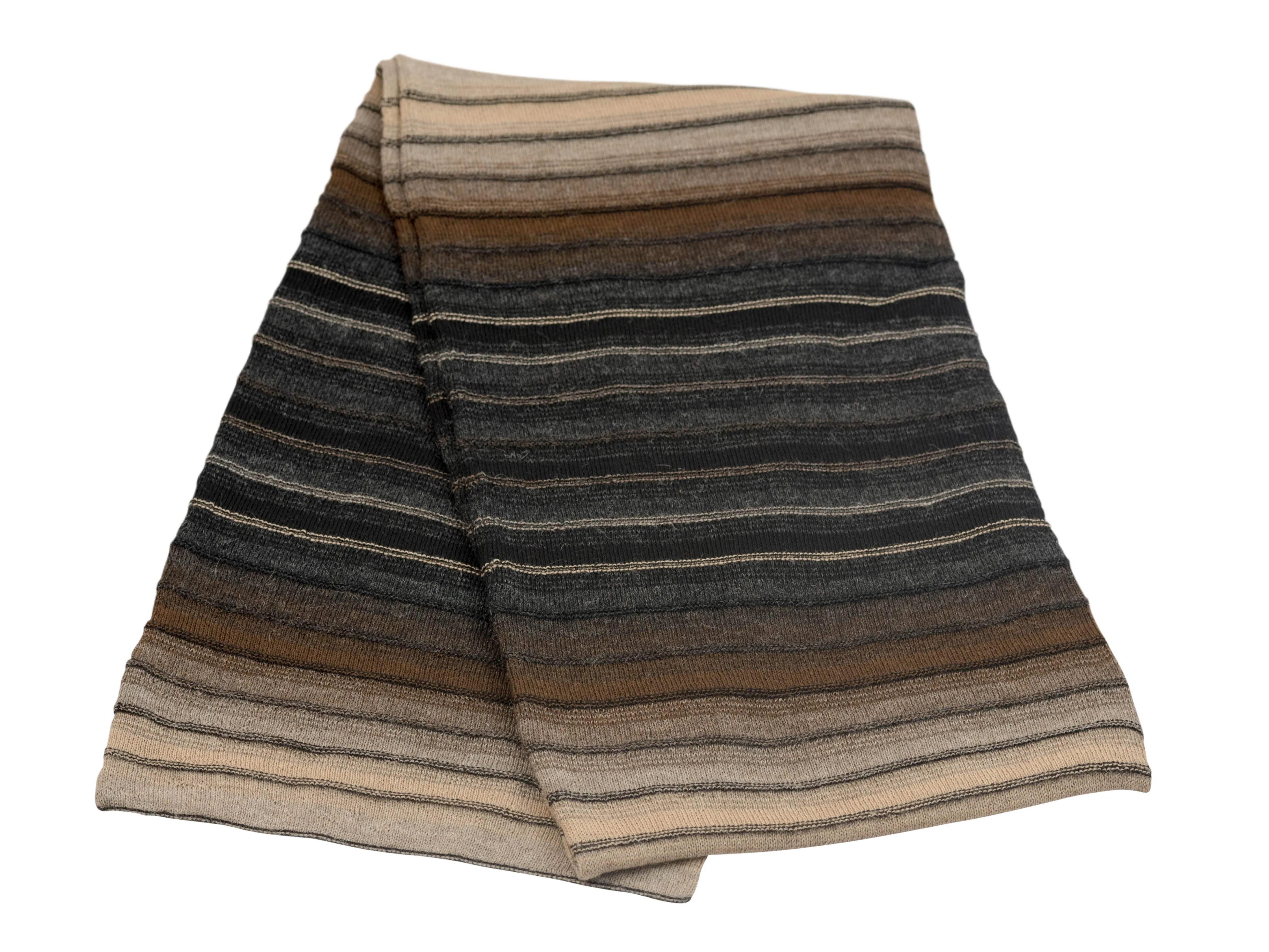 100% Alpaca Wool Tubular Scarf (Nature Colors)