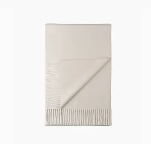 100% Baby Alpaca Scarf - Porcelain