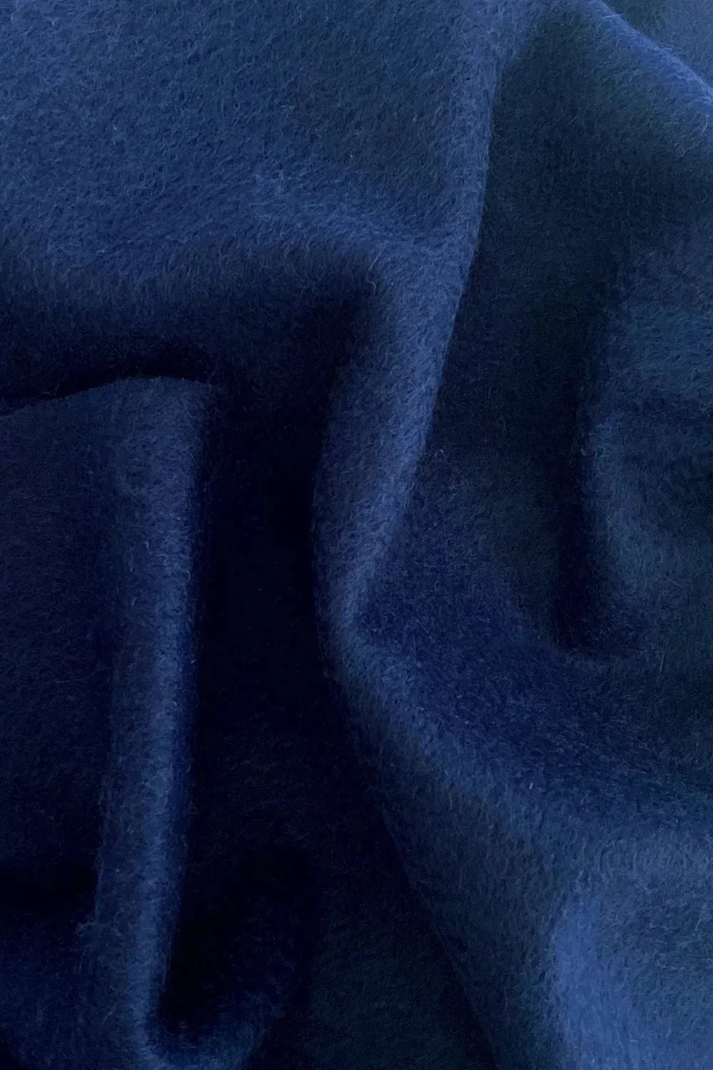 100% Organic Cashmere Scarf - Midnight Blue