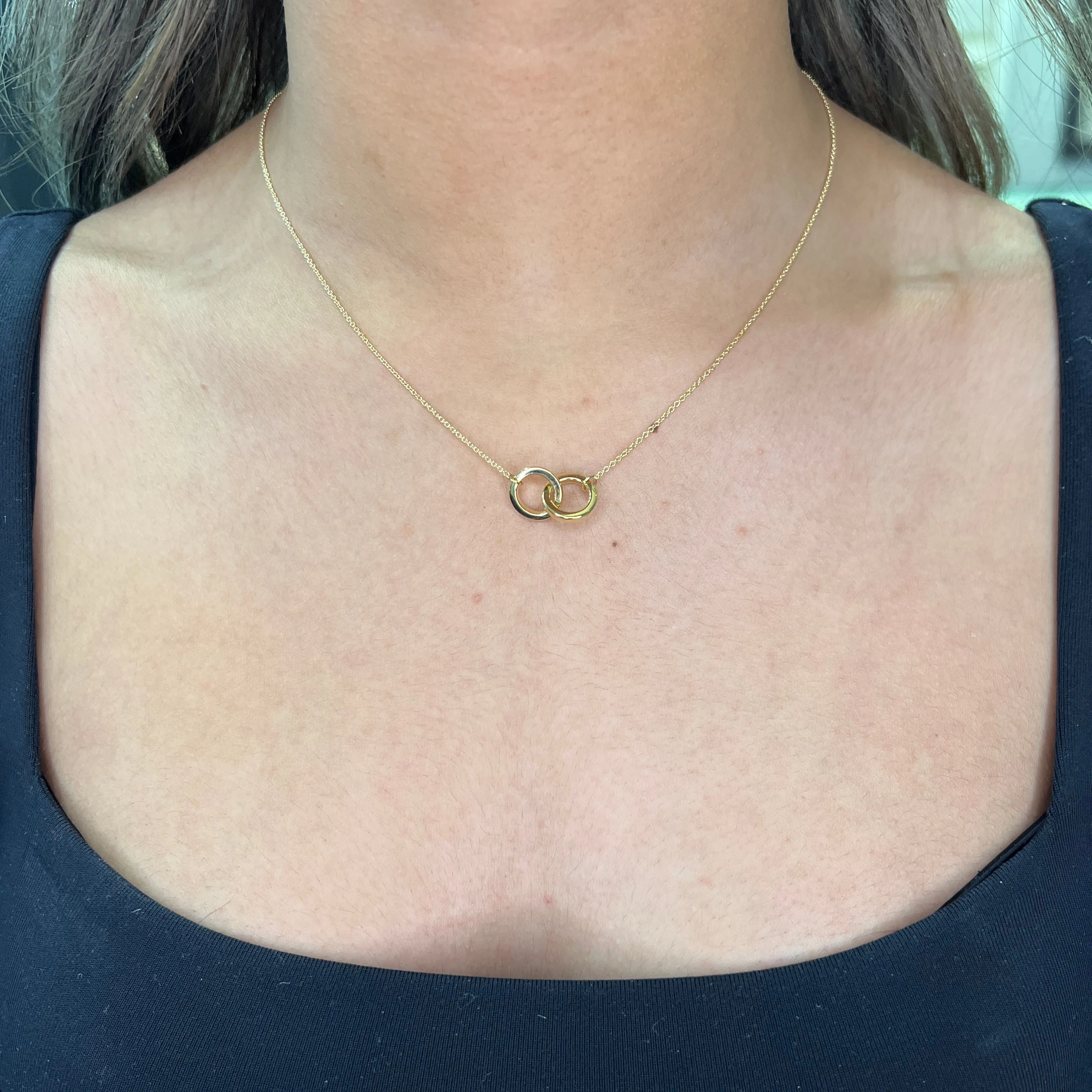 10K Yellow Gold Soulmate Necklace