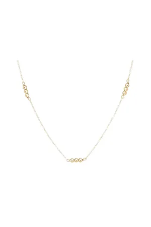 15" Choker Joy Simplicity Chain Gold - 3mm Gold