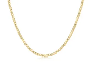 17 inch Choker Classic Gold
