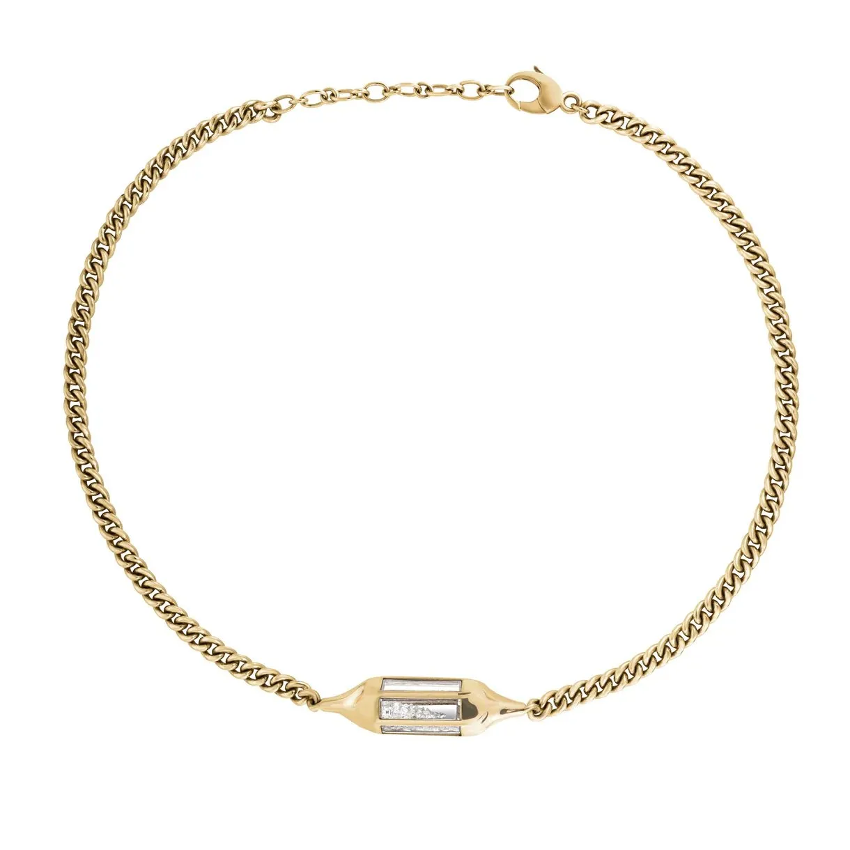 18K Gold "Farol" Diamond "Shake" Choker