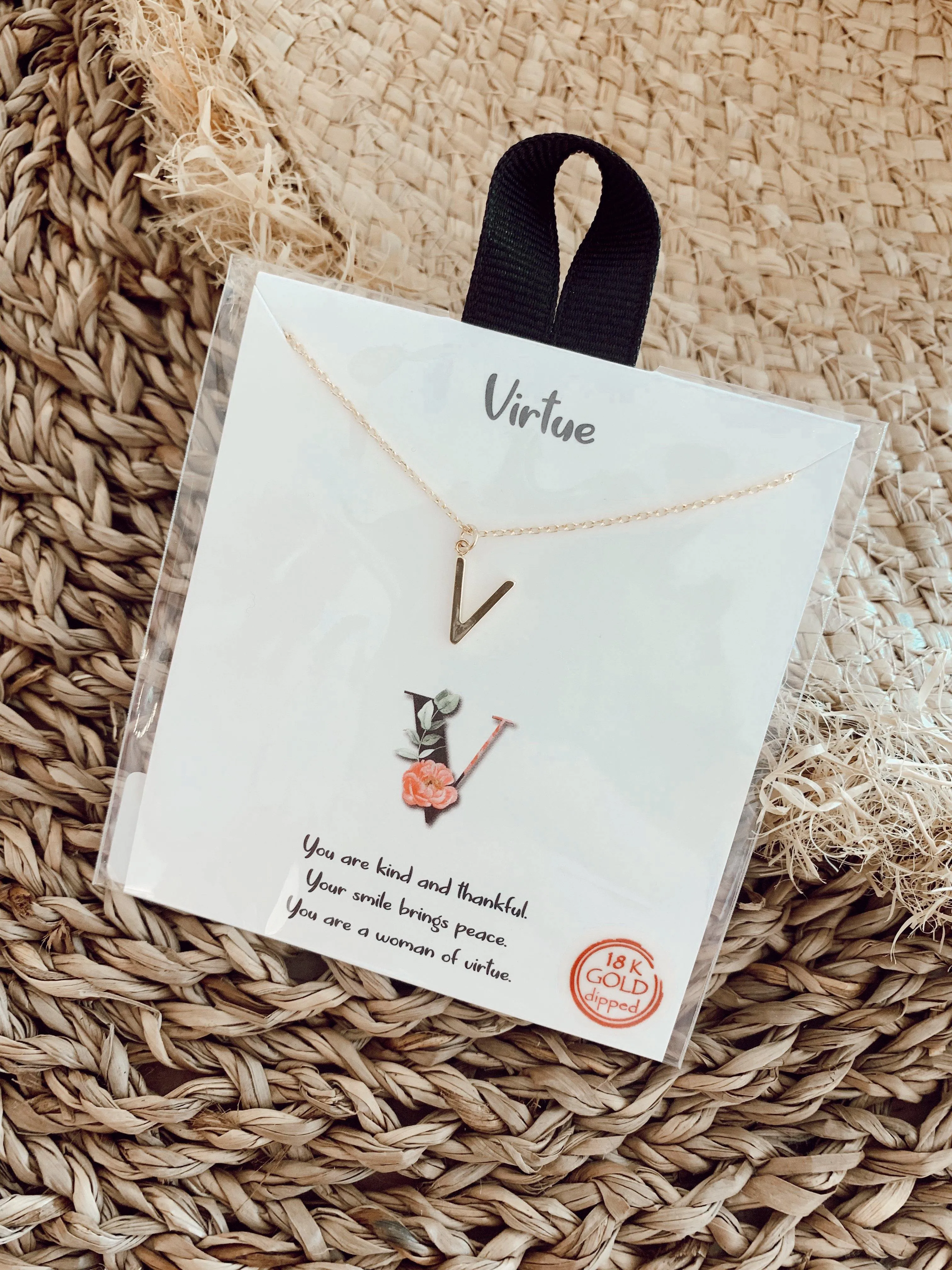 18k Initial Necklaces