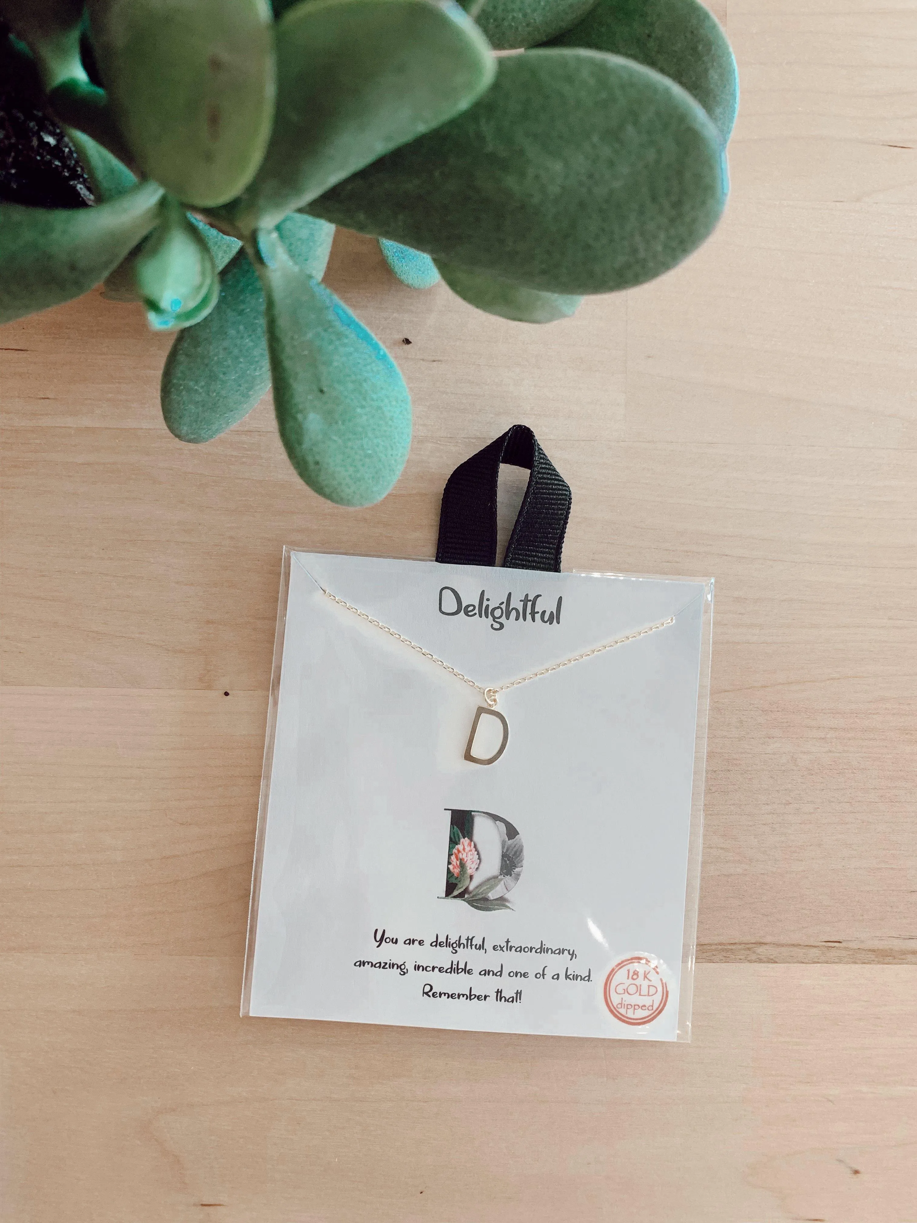 18k Initial Necklaces