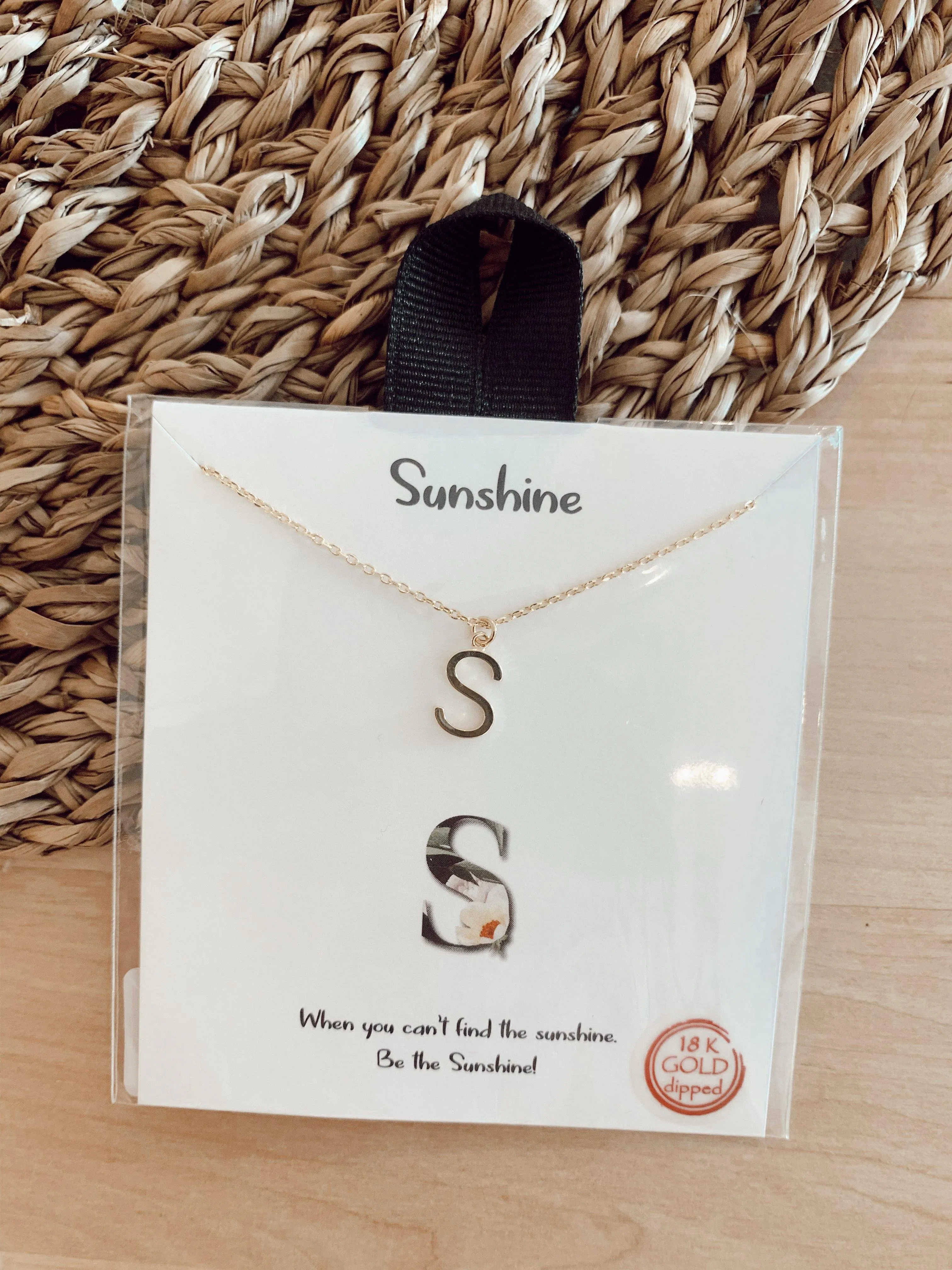 18k Initial Necklaces