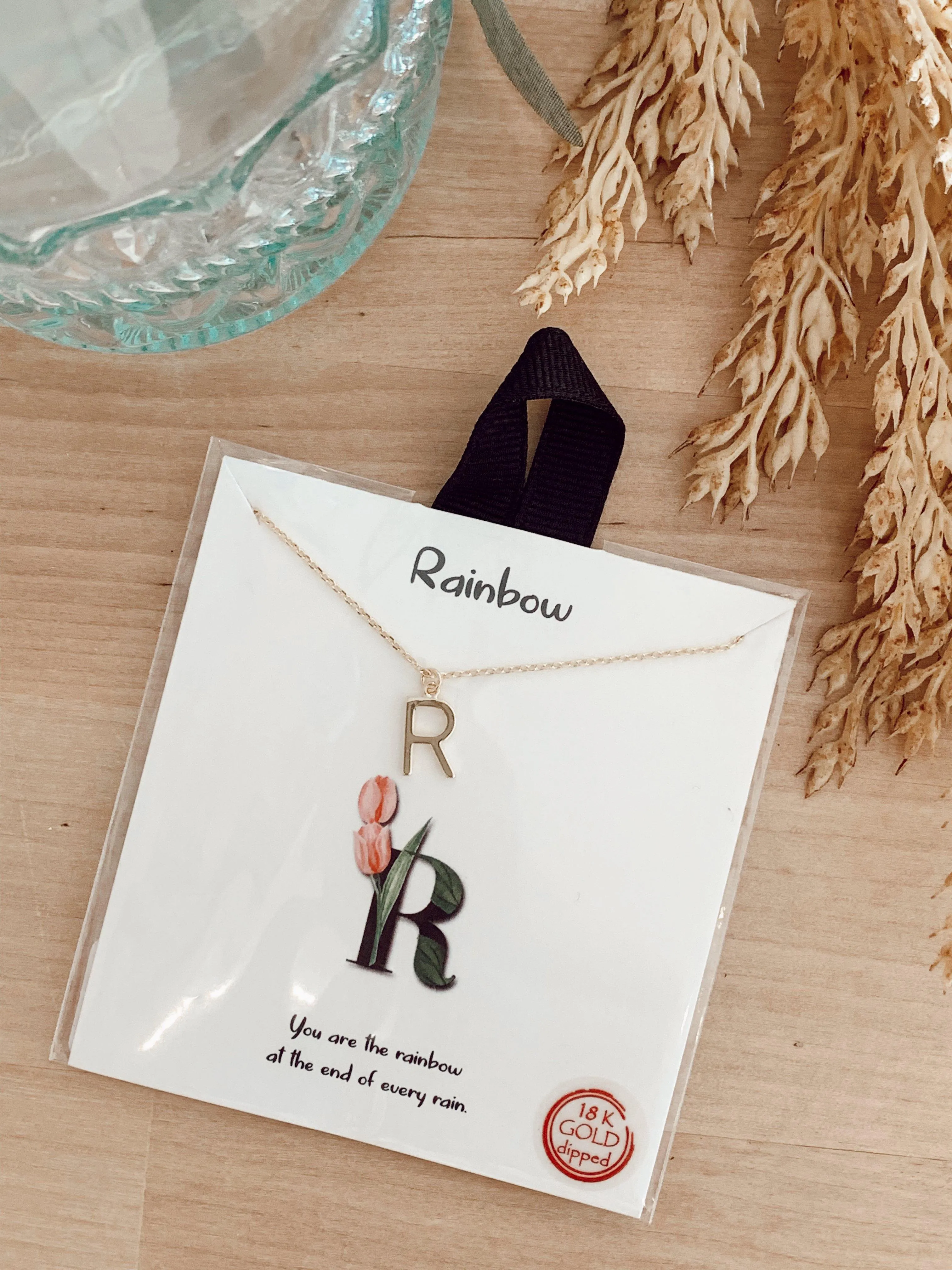 18k Initial Necklaces