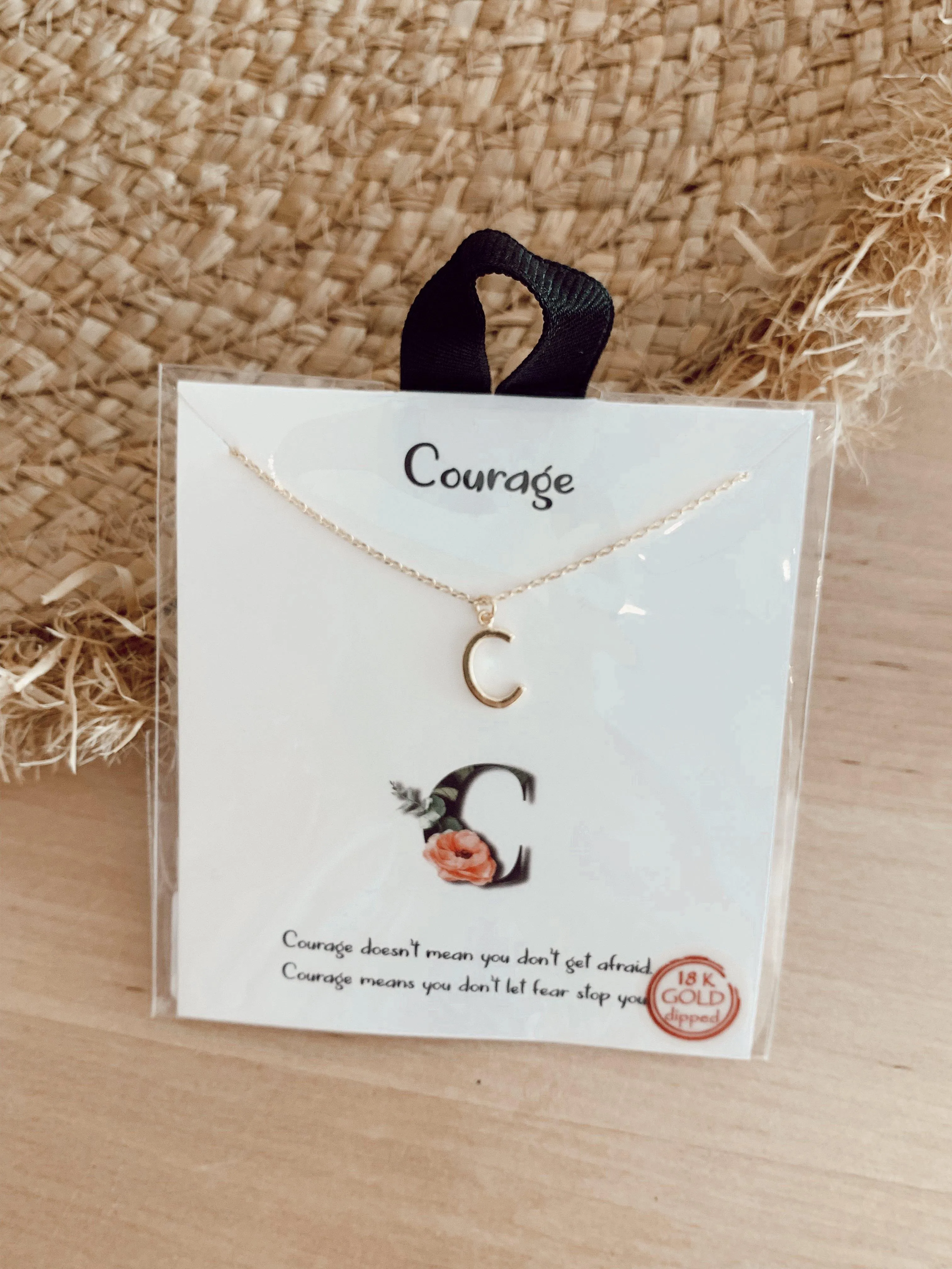 18k Initial Necklaces