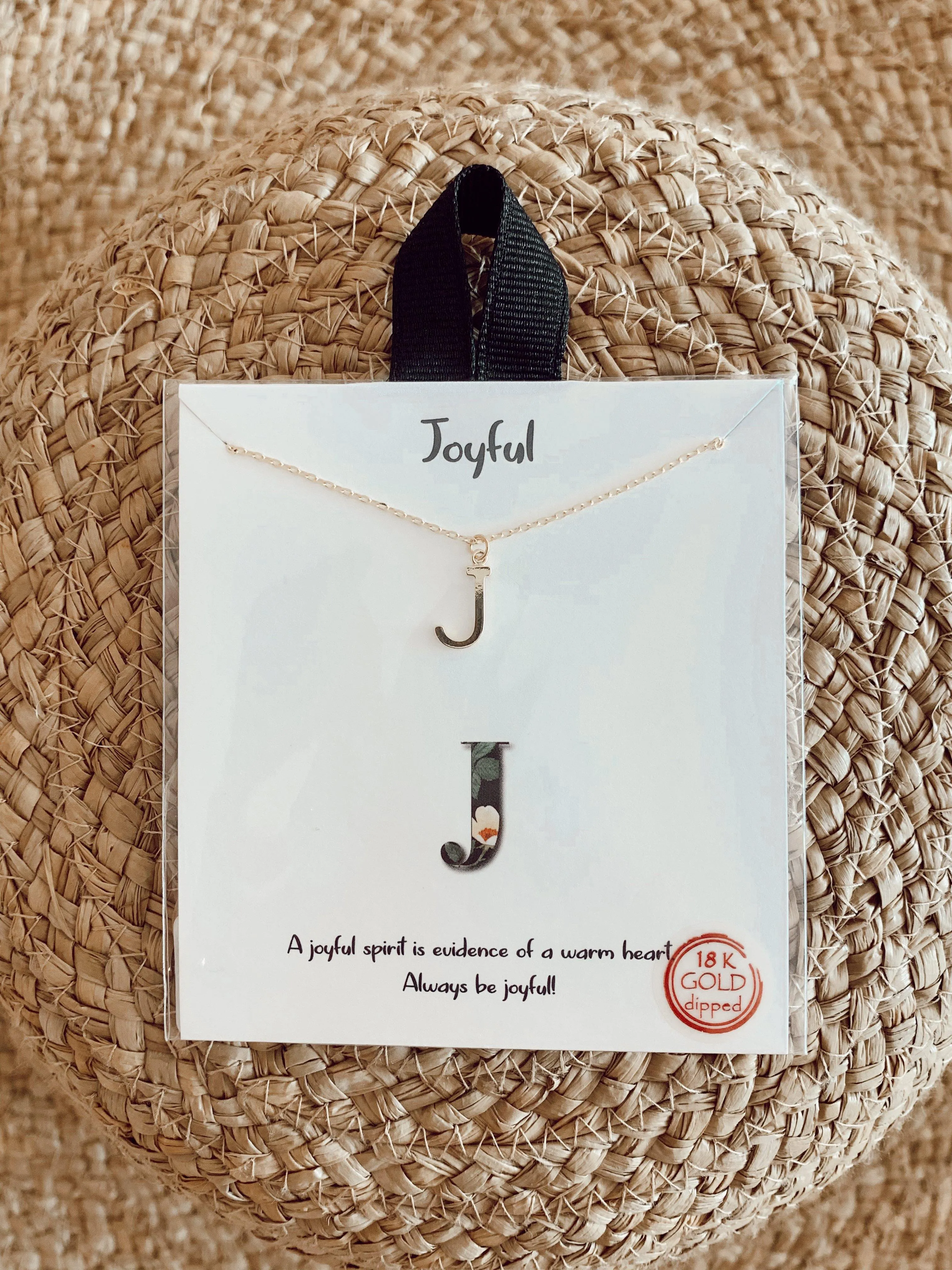 18k Initial Necklaces