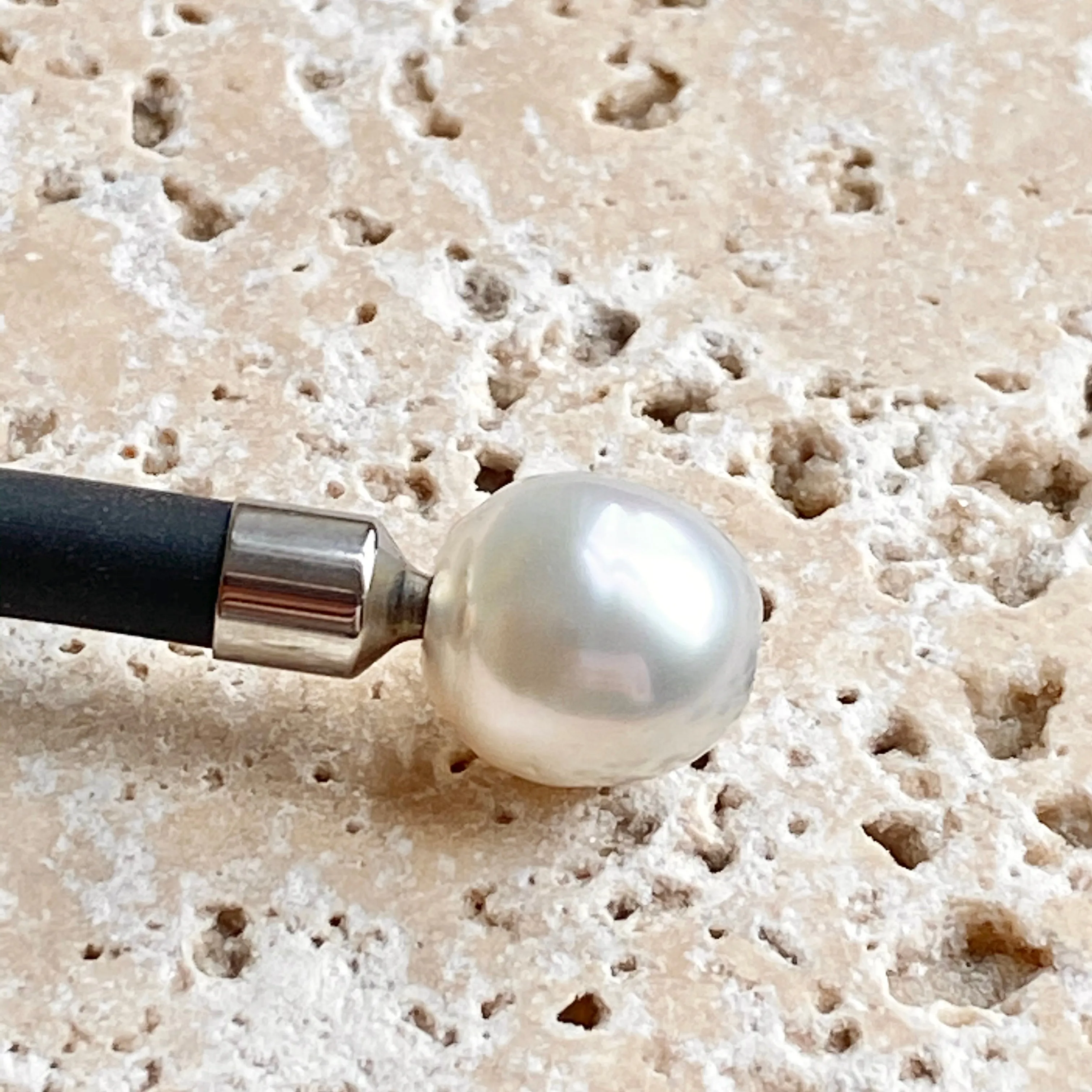 18KT White Gold Paspaley South Sea Pearl Pendant Swap 11mm "Fine"