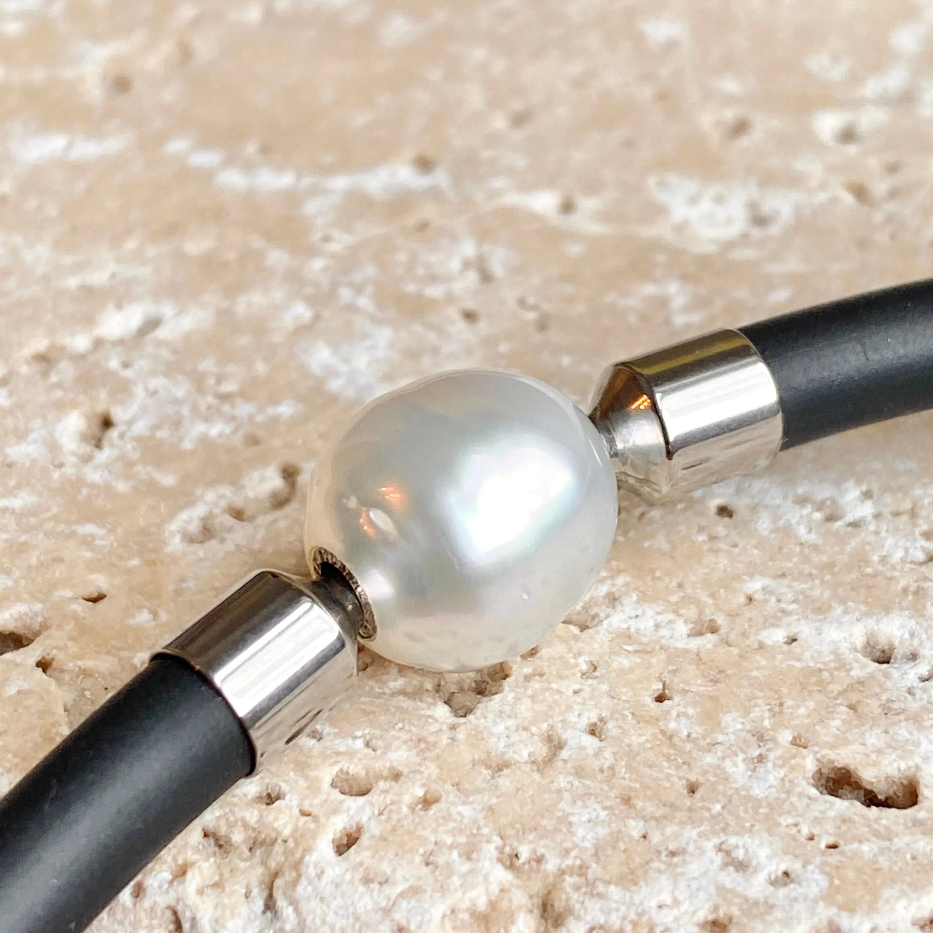 18KT White Gold Paspaley South Sea Pearl Pendant Swap 11mm "Fine"
