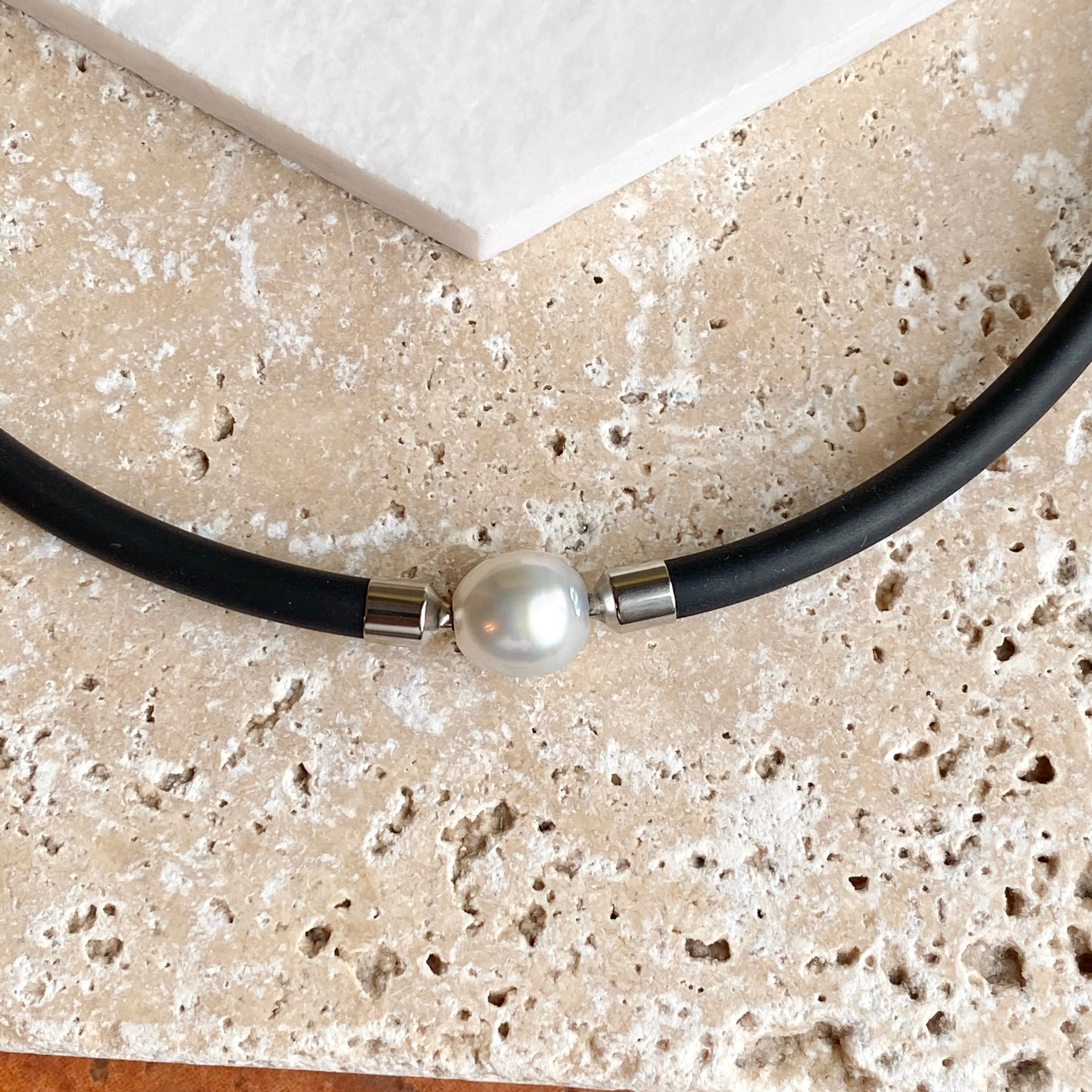 18KT White Gold Paspaley South Sea Pearl Pendant Swap 11mm "Fine"