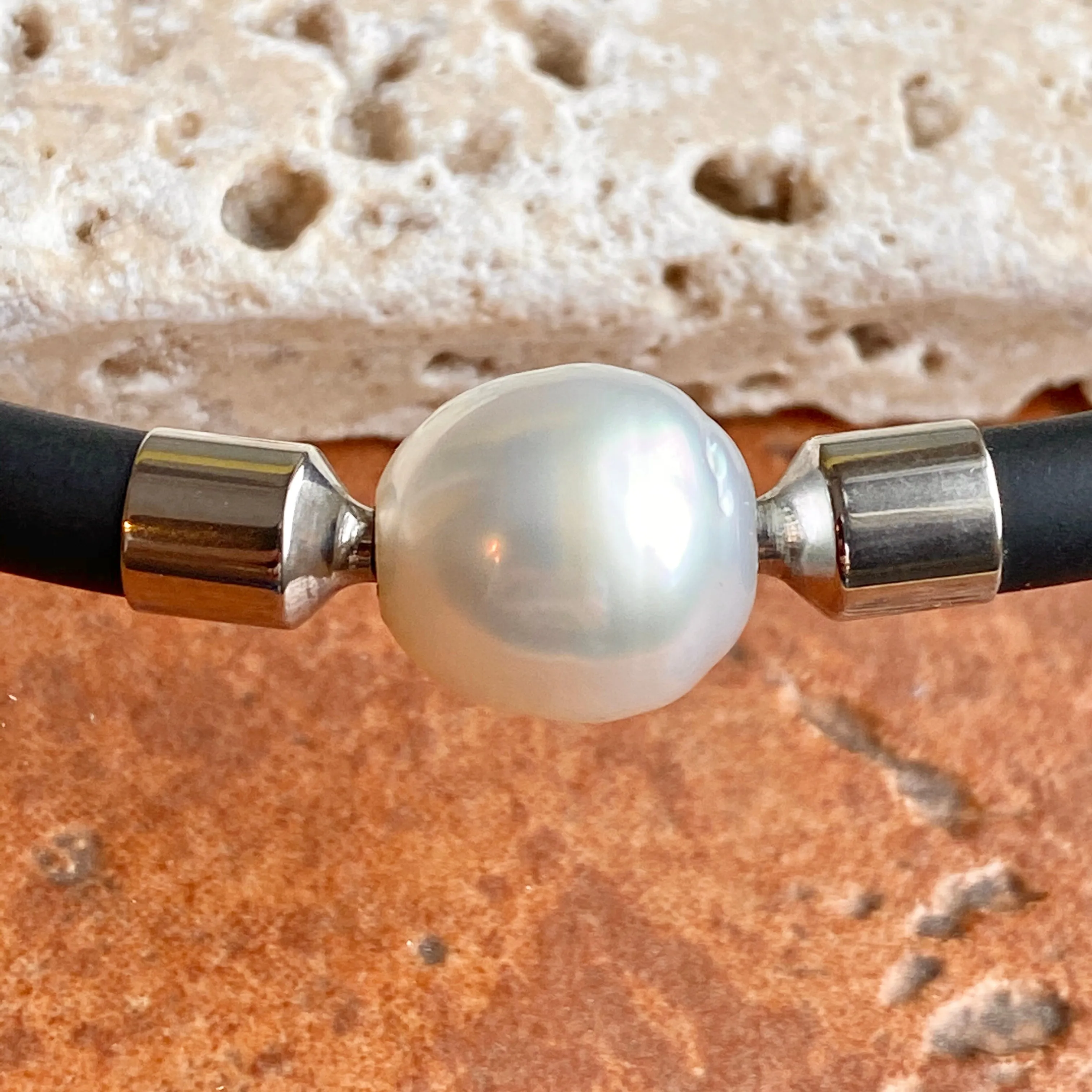 18KT White Gold Paspaley South Sea Pearl Pendant Swap 11mm "Fine"