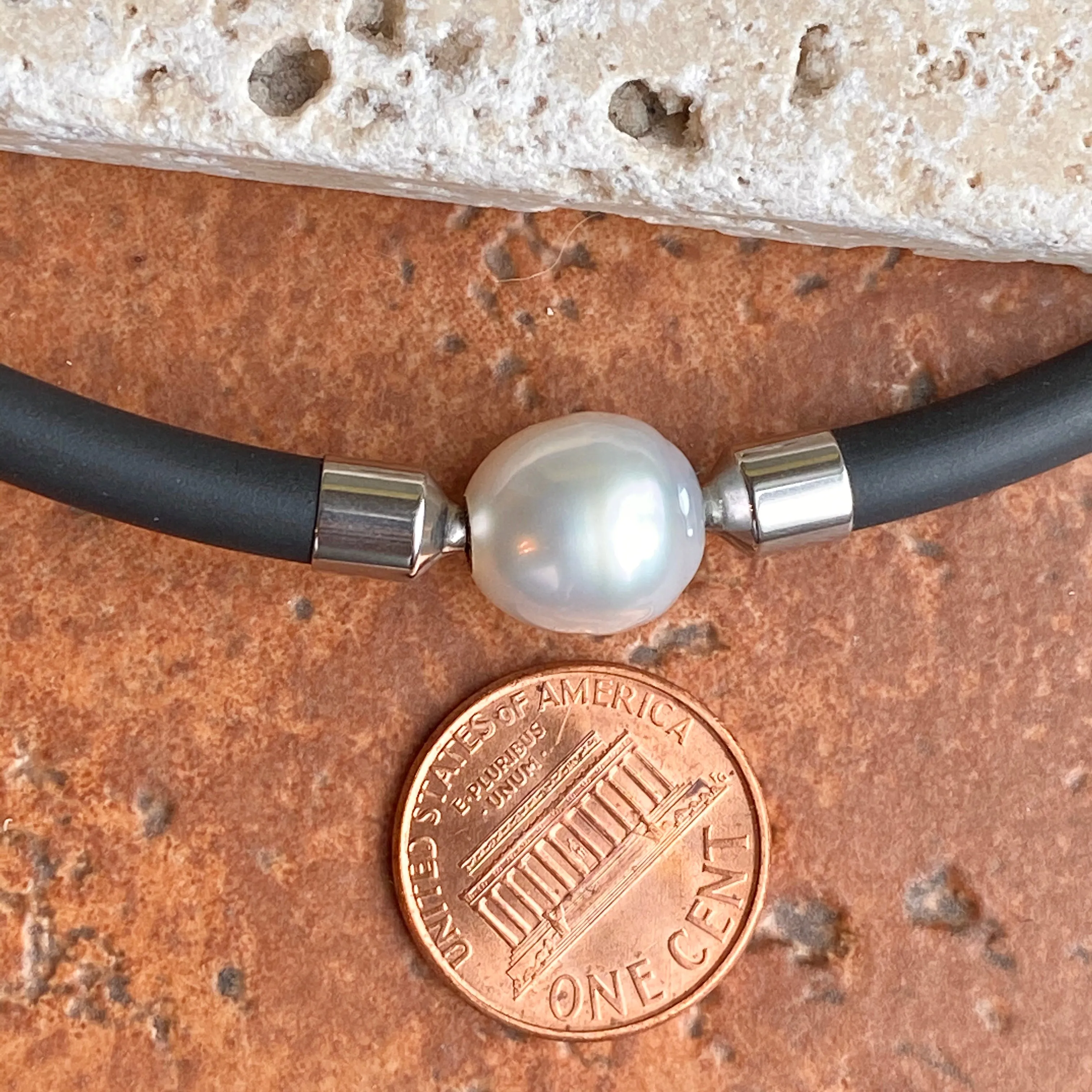 18KT White Gold Paspaley South Sea Pearl Pendant Swap 11mm "Fine"