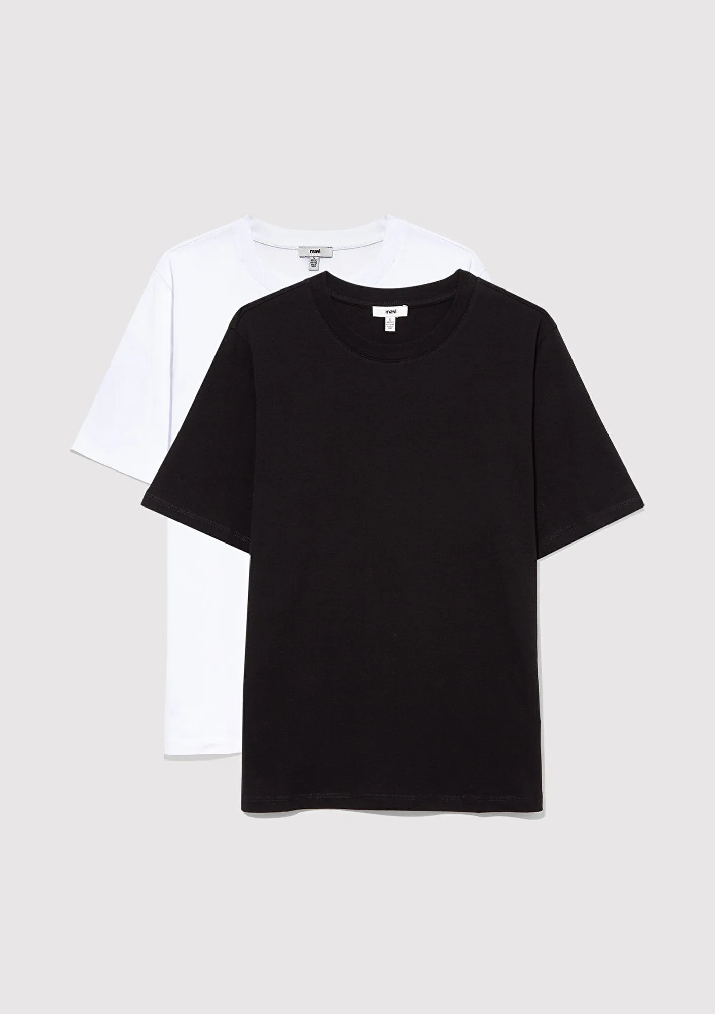 2 Pack Crew Neck Womens T-Shirts