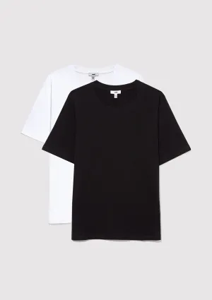 2 Pack Crew Neck Womens T-Shirts