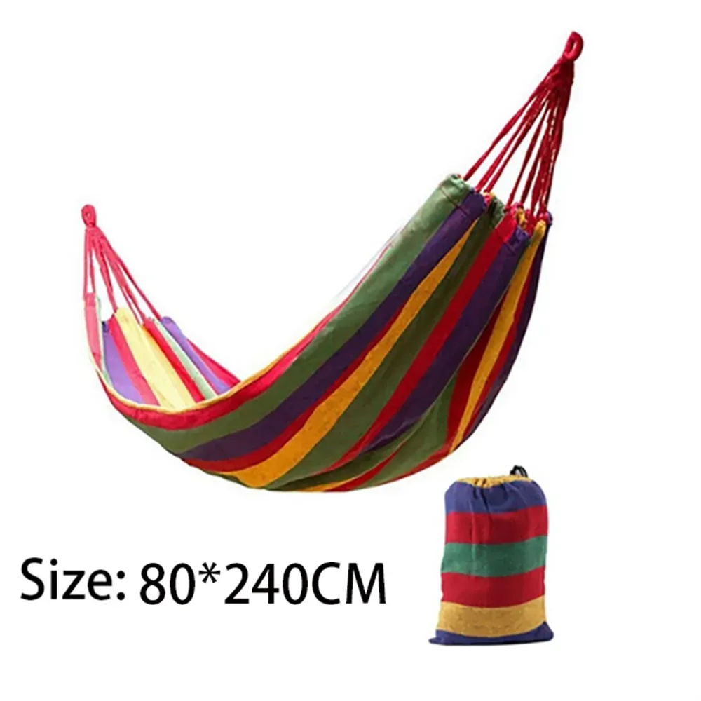 2 Person Double Hammock Canvas Cotton