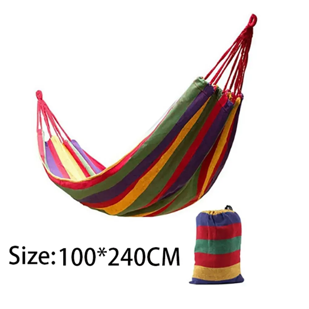 2 Person Double Hammock Canvas Cotton
