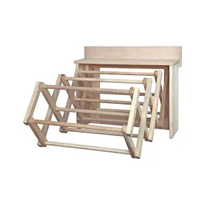 20 Inch Wall Unit Clothes Drying Rack