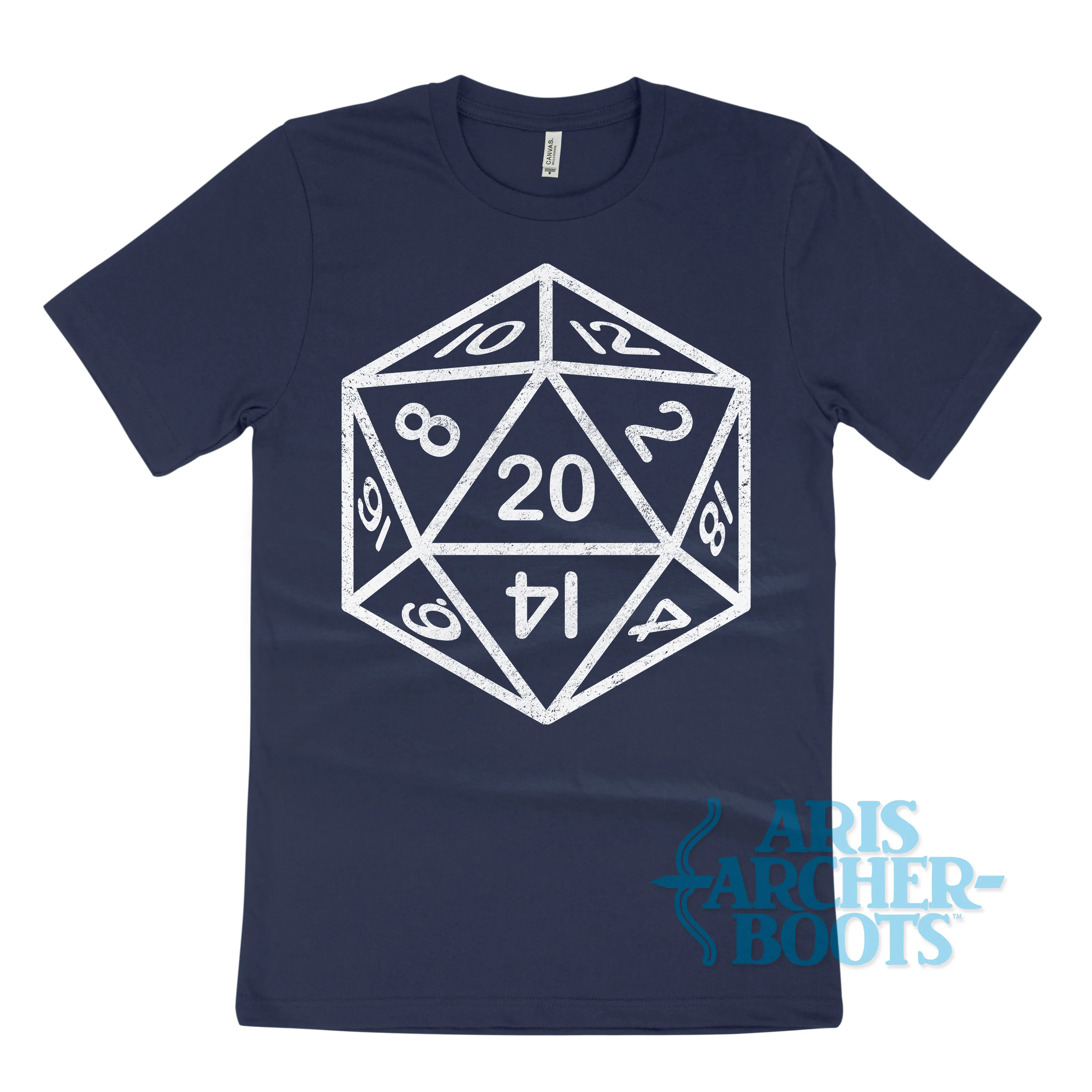 20-Sided Die Icosahedron Unisex T-Shirt
