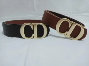 2020 Fashion Trend New CD High Quality Leather Belt For Men-JonasParamount