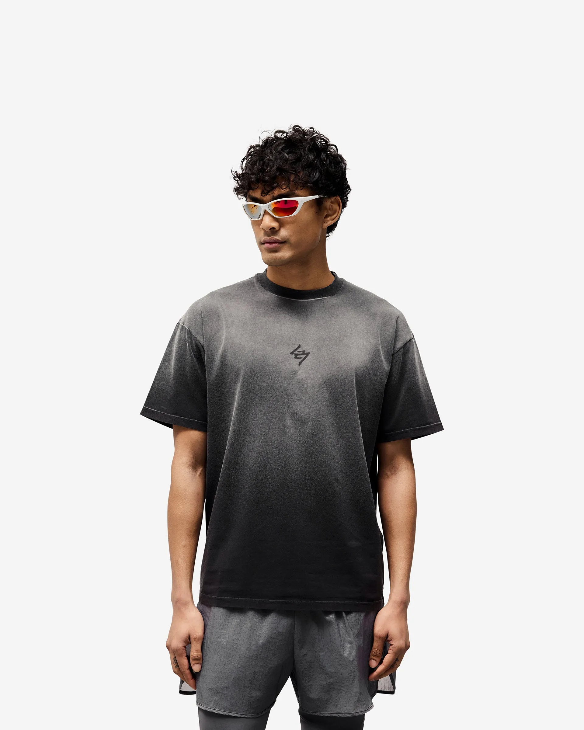 247 Motion Oversized T-Shirt - Aged Black