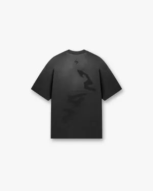 247 Motion Oversized T-Shirt - Aged Black