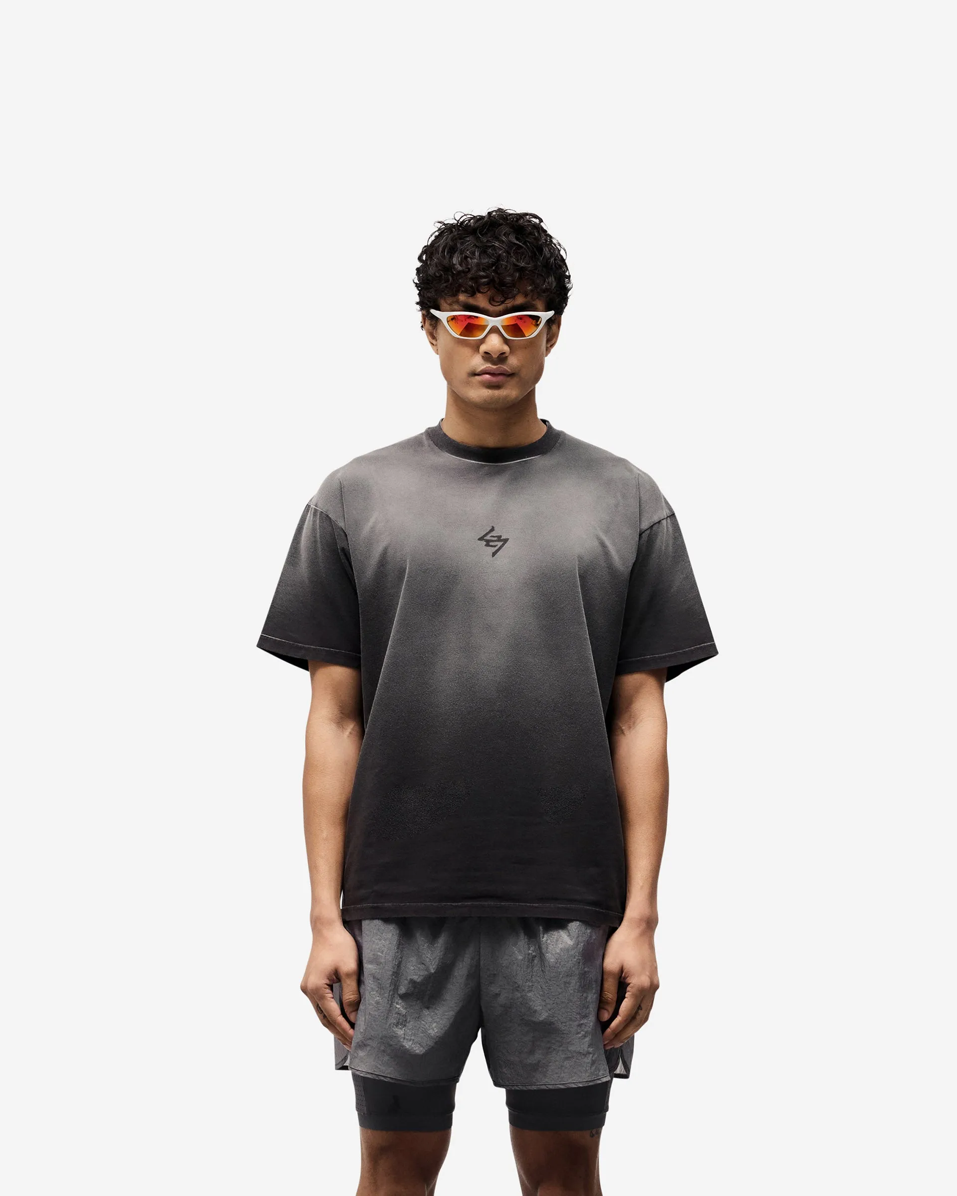 247 Motion Oversized T-Shirt - Aged Black