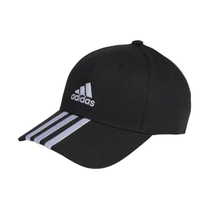 3-Stripes Cotton Twill Baseball Cap
