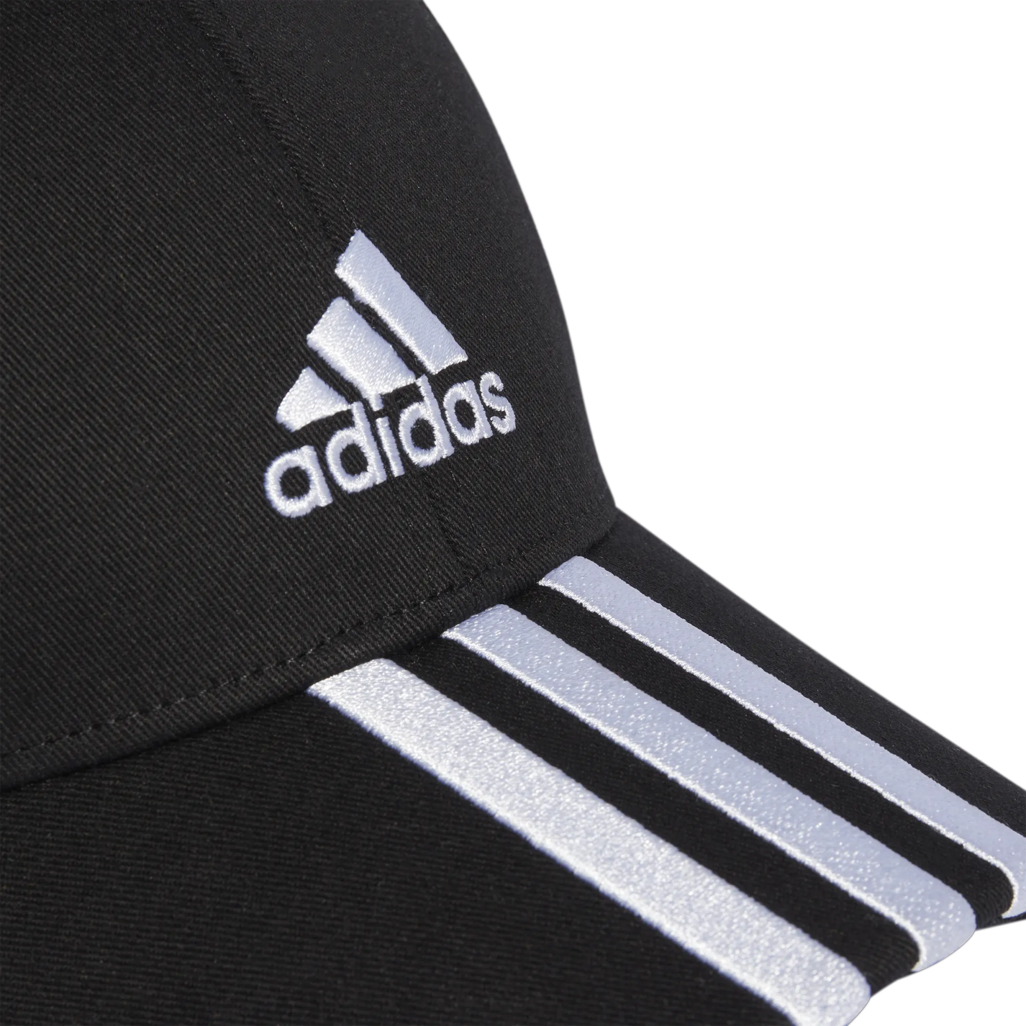 3-Stripes Cotton Twill Baseball Cap