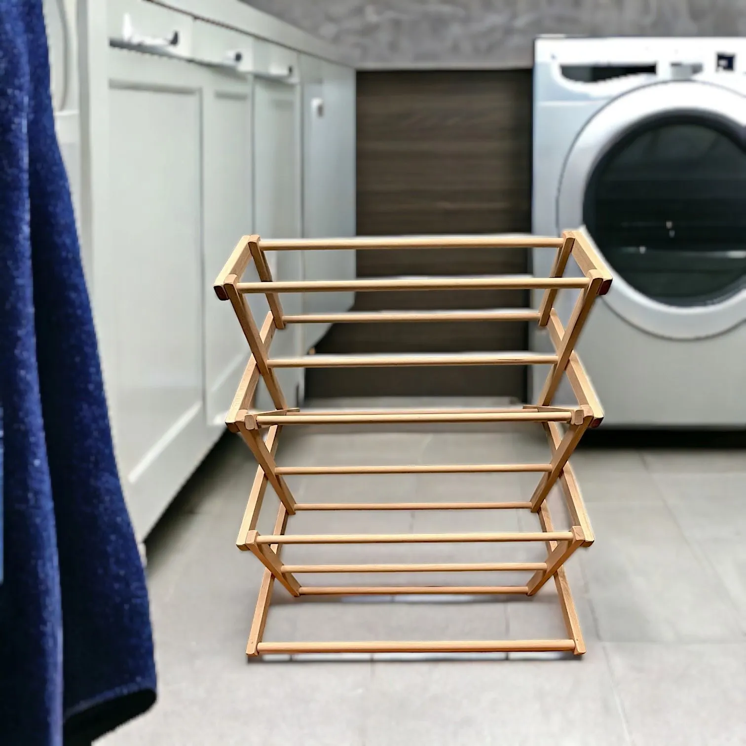 30 Inch Floor Standing Clothes Rack