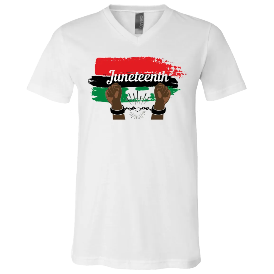 3005 Unisex Jersey SS V-Neck T-Shirt