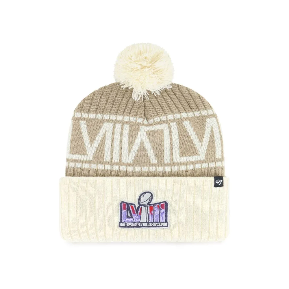 47 BRAND SAN FRANCISCO 49ERS SUPER BOWL LVIII BEANIE