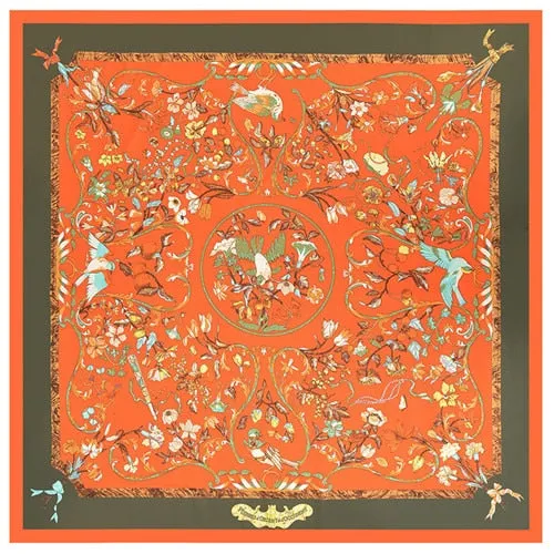 90cm*90cm Silk Square Scarf