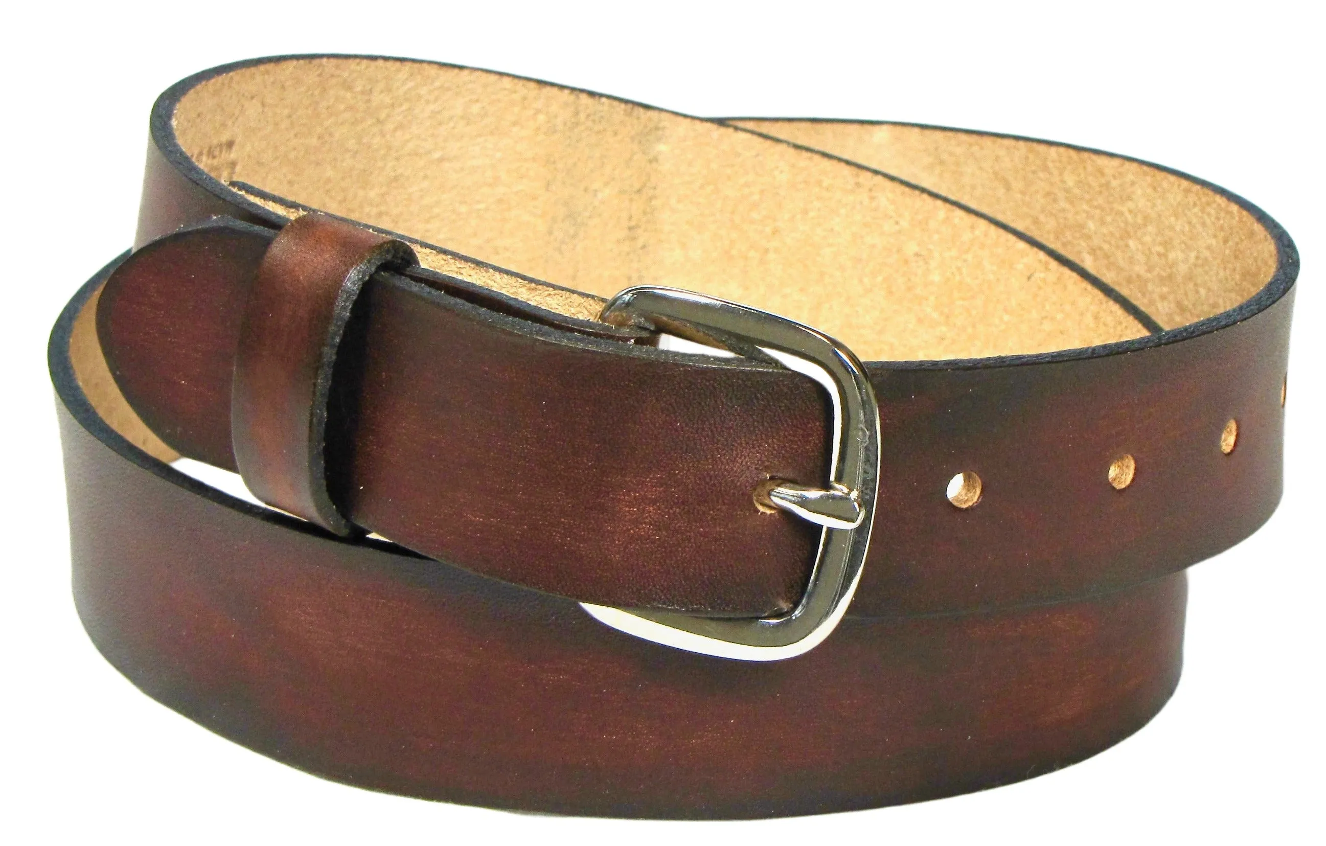A114  1 1/4" Antique Finish Belt