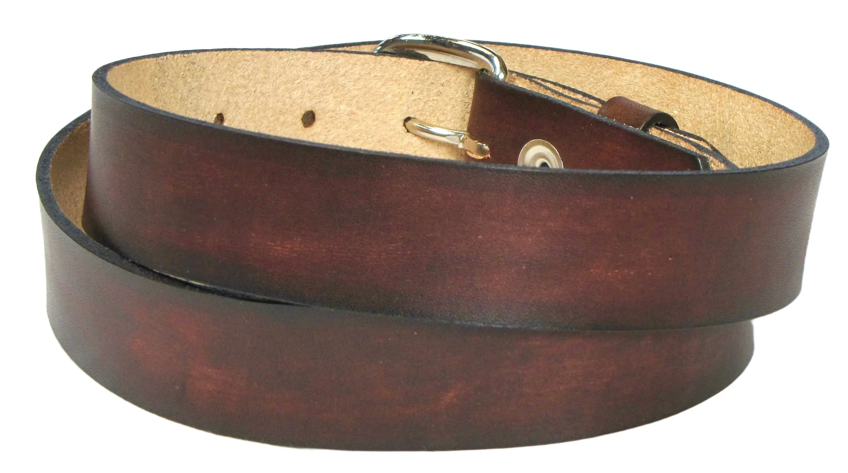 A114  1 1/4" Antique Finish Belt