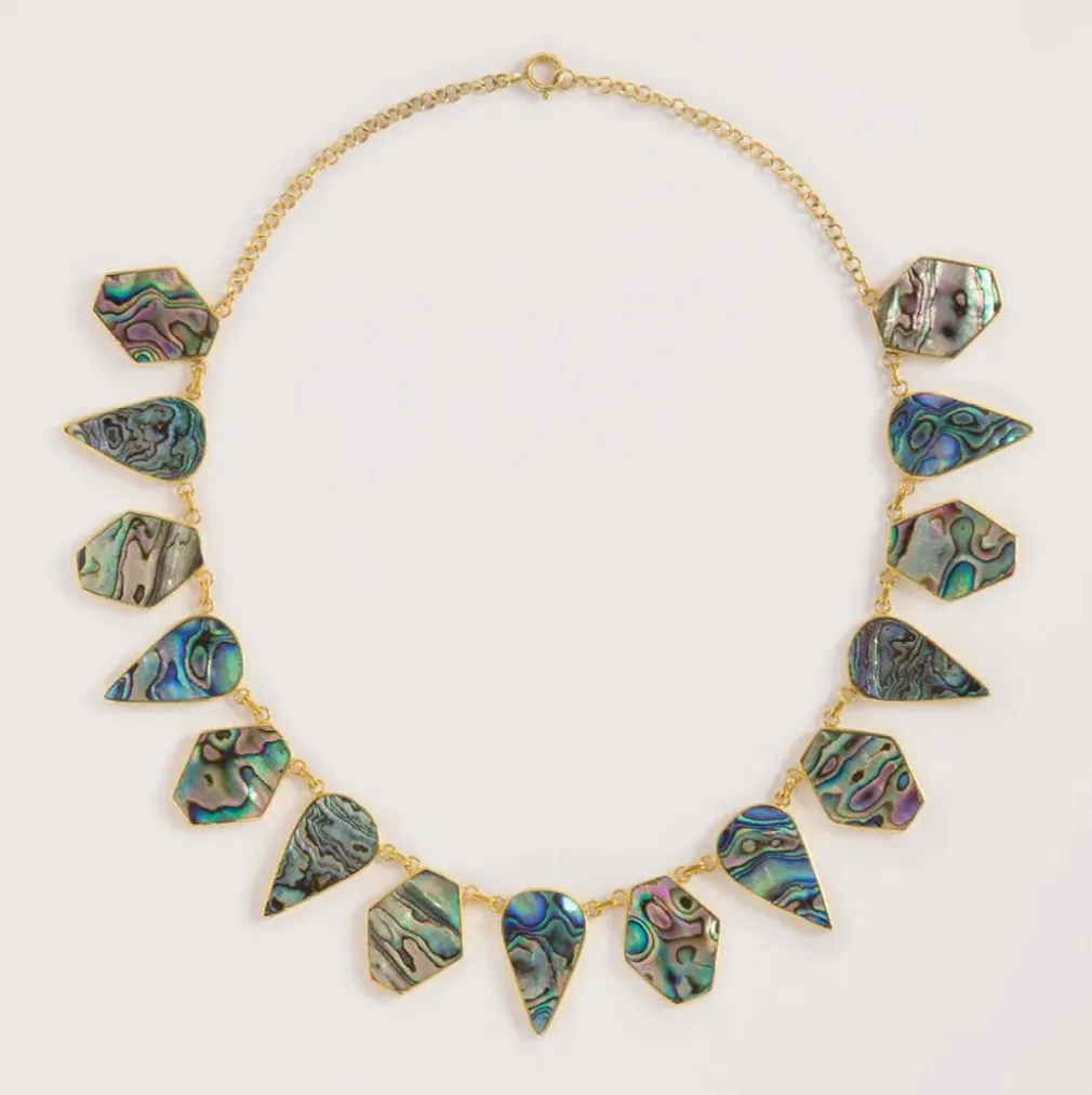 Abalone Statement Necklace