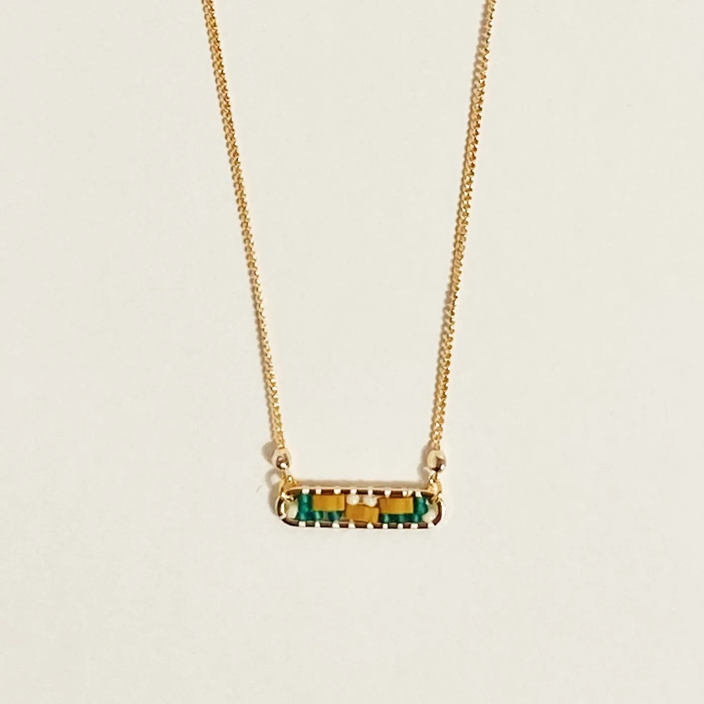 Abstract Necklace in Daisy
