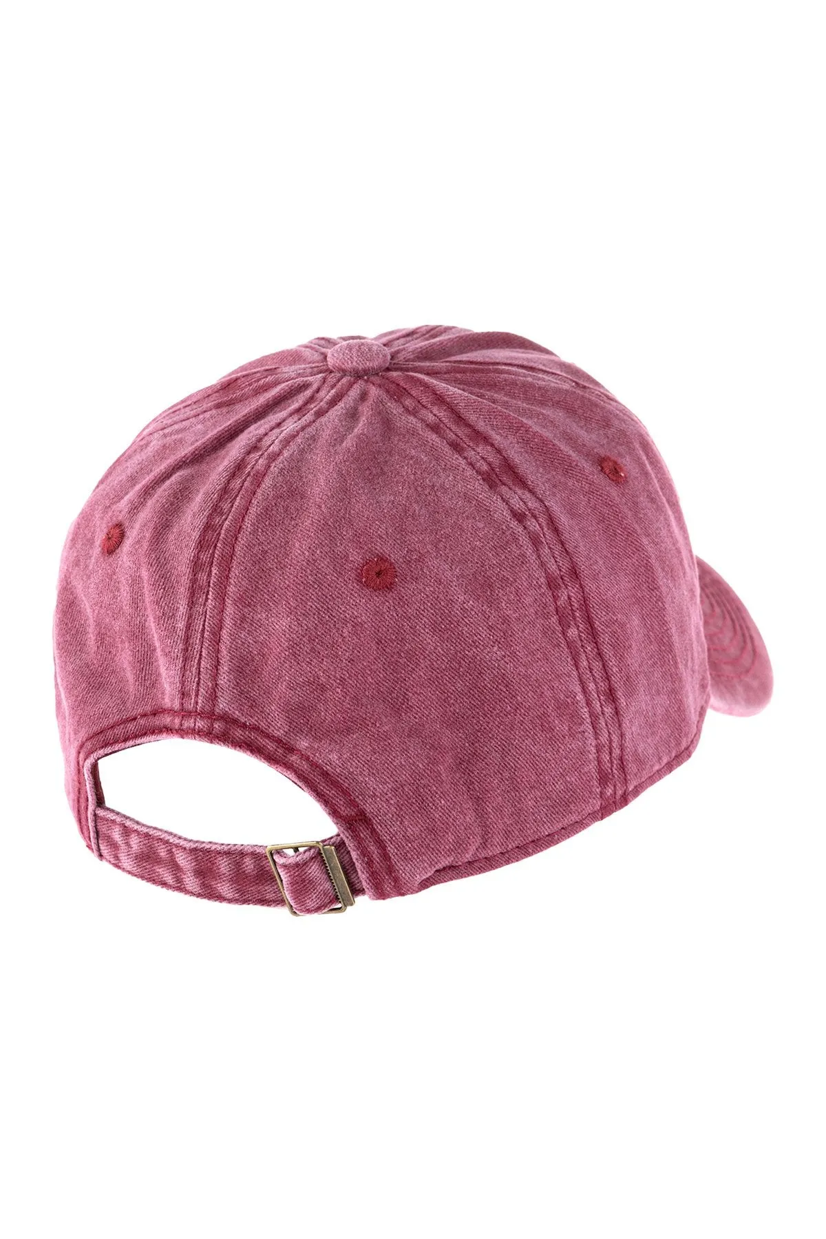 Acid Washed Baseball Cap- 8 Colors