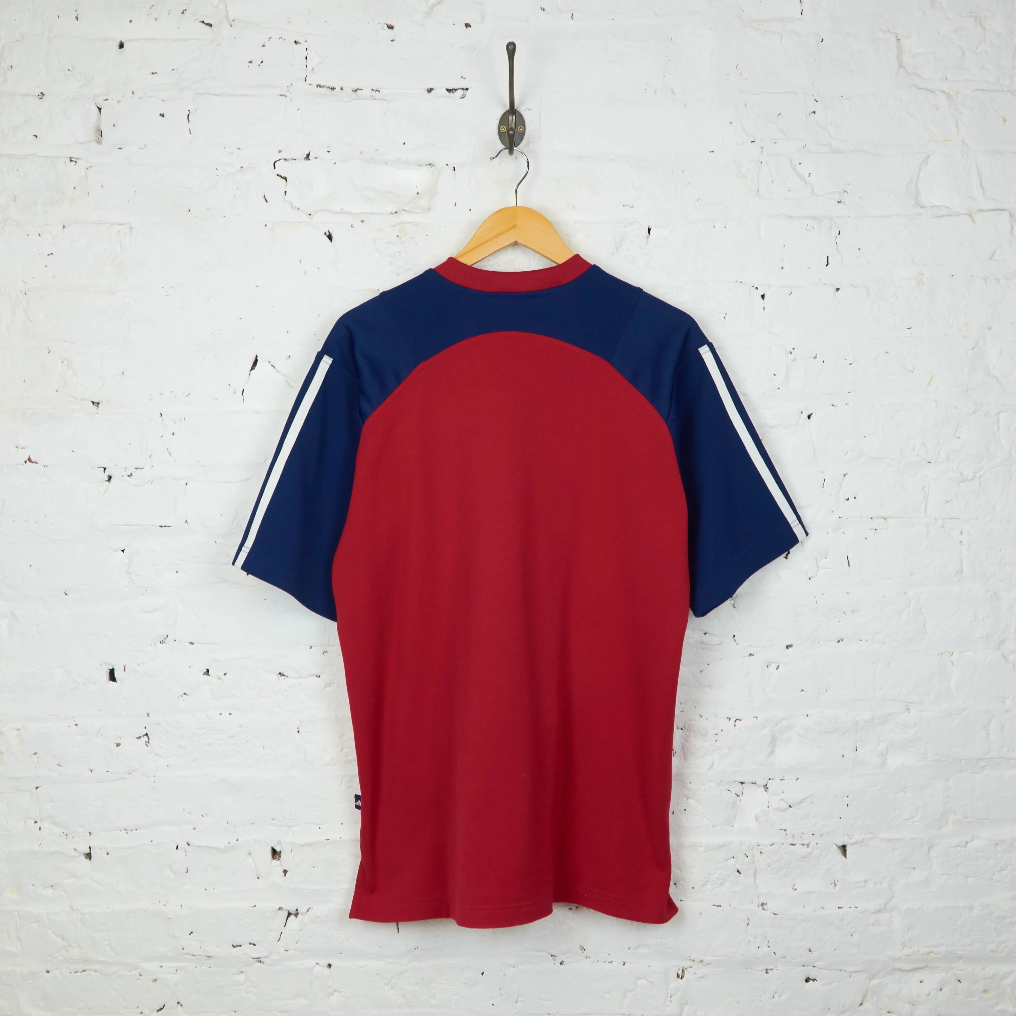 Adidas 90s T Shirt - Red - M