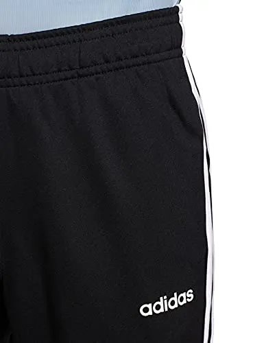 Adidas Men's Regular Track Pants (GVY89_Black/White_L)