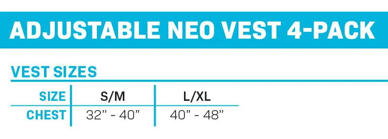 Adjustable Neo 4-Pack